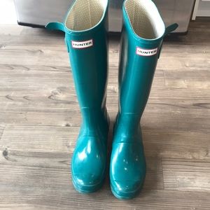 Hunter boots size 9